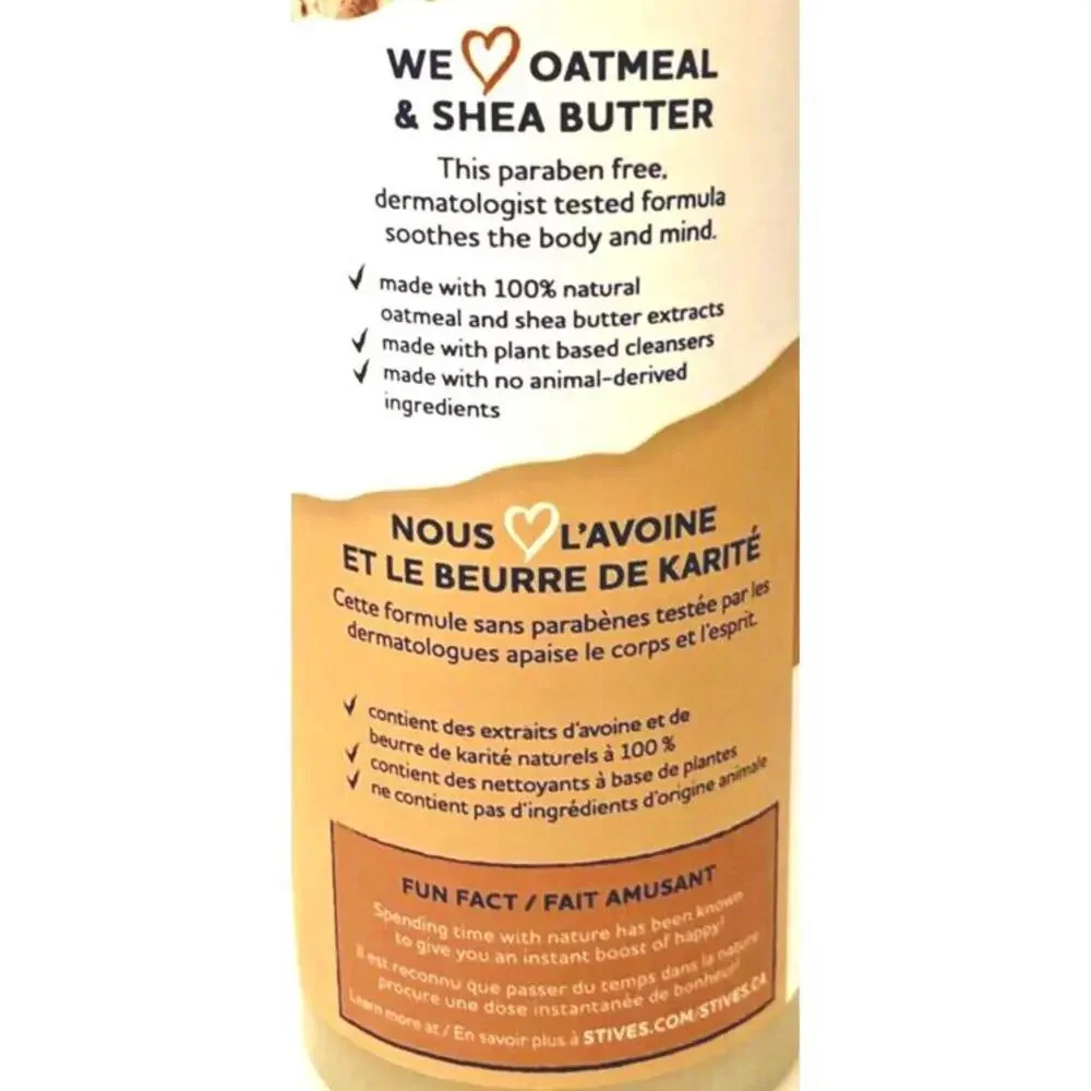 St Ives Soothing Body Wash Oatmeal & Shea Butter Plant Based 16 fl oz 2pk